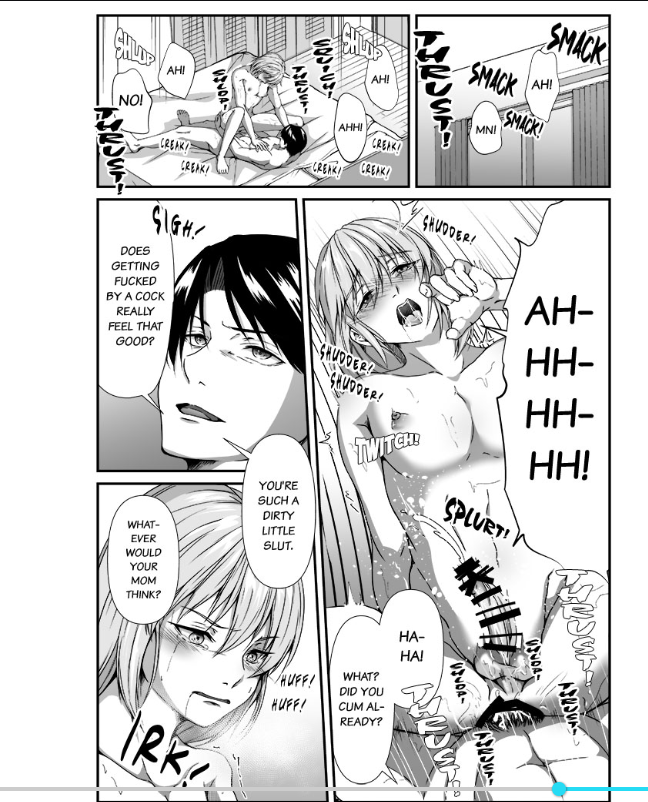 ✨海外配信のおしらせ✨
メス堕ち 継父専用メス穴にされました
メス堕ち2 憎い男のメスにされて
英語翻訳されて、以下のサイトにて配信が始まりました☺
メス堕ちシリーズ、世界進出です🗺️
これも日本語版で応援いただいている読者様のおかげです。ありがとうございます・・・!…