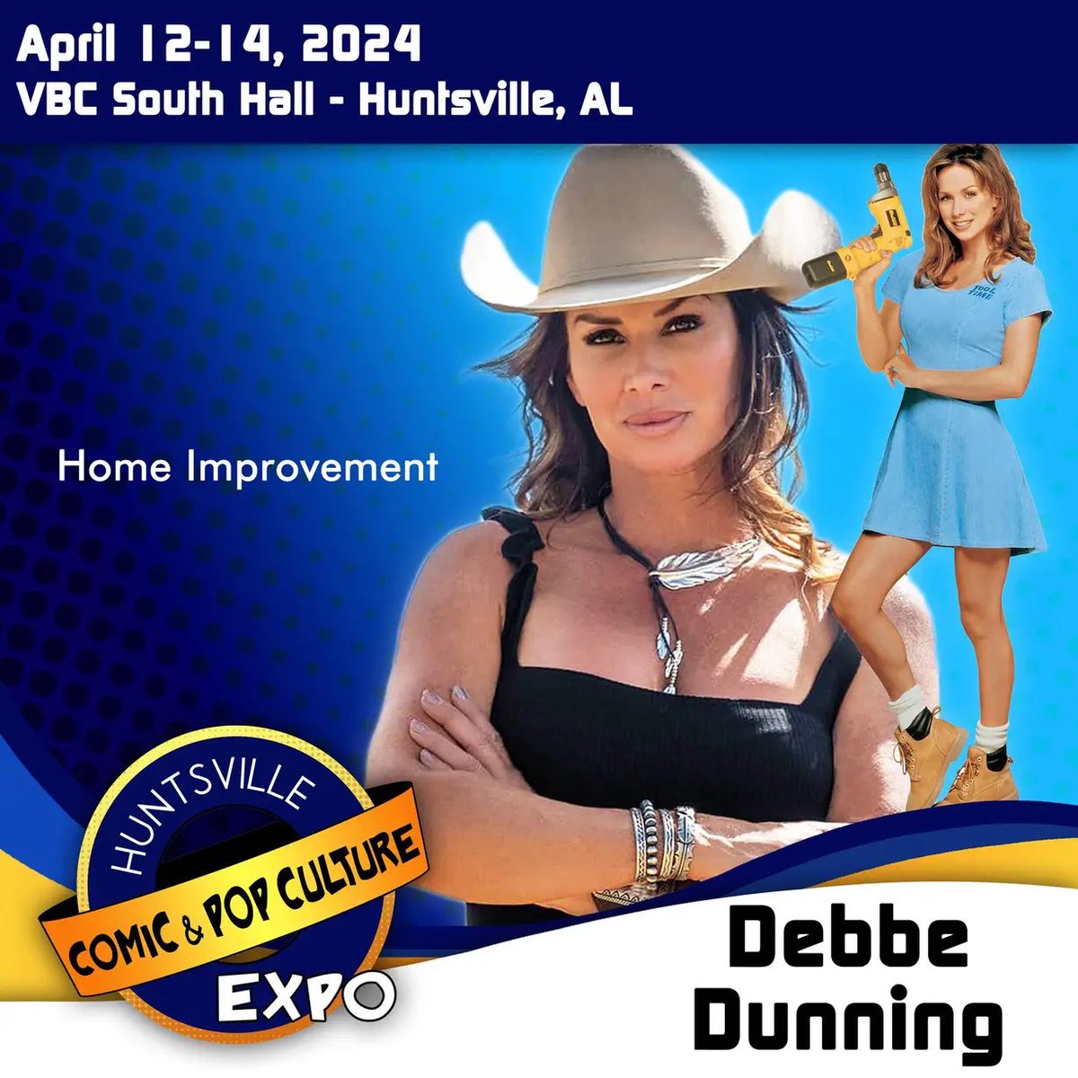 HOME IMPROVEMENT <a href="/TheRichardKarn/">Richard Karn</a> (Al Borland) and Debbe Dunning (Heidi the "Tool Time Girl") <a href="/HsvExpo/">HsvExpo</a> #Huntsville #Alabama #ComicCon APRIL 12-14 hsvexpo.com 

#HomeImprovement #90s #Comedy #Sitcom