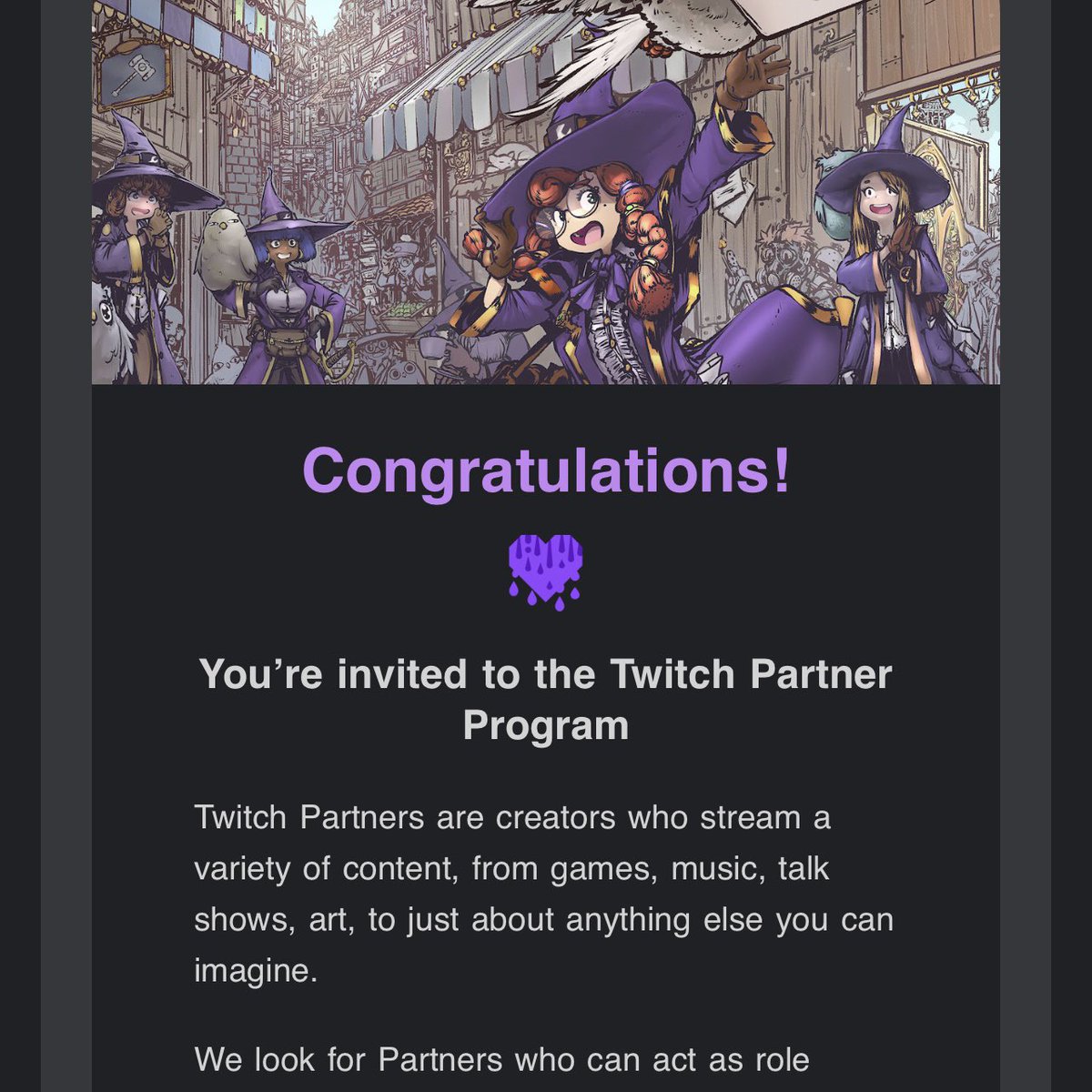 PatJLSantos's tweet photo. Twitch partner ✅

Thanks to my community na very supportive sa kahit na anong gawin ko sa streams :) https://t.co/1wdgVEpLEd