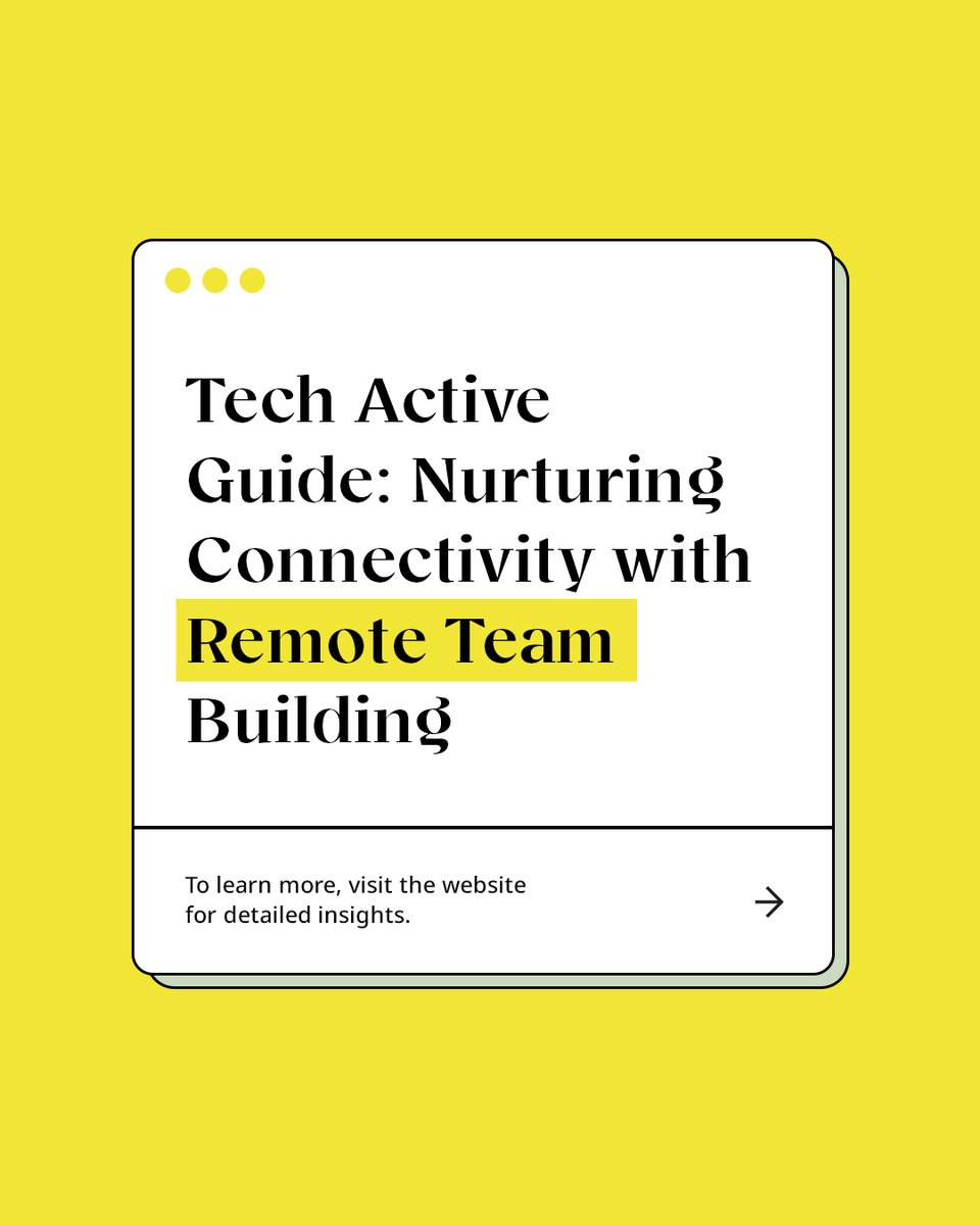 techactive's tweet image. Revolutionising Remote Collaboration: Tech Active&apos;s trailblazing initiatives forge stronger connections across distance. Experience the Future of Teamwork! 
.
.
#techactive #future #collab #teams #tech #futuretech #connectivity #business #remoteteamwork #innovation