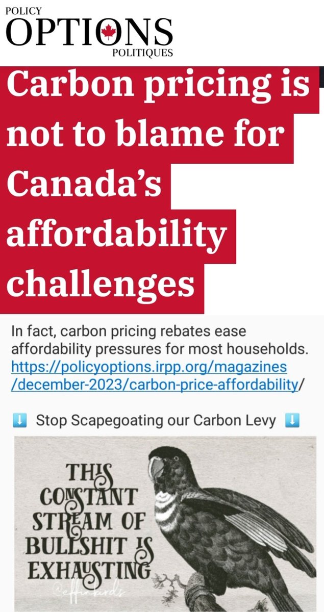 ElkeBabiuk's tweet photo. Premiers &amp; Poilievre "making political hay" with

a #ZipTheLip plan, a "parade of nonsense" plan, a "bankrupt positions" plan, a "fantasy" plan, &amp; is "completely dishonest" while "ignoring rebates"!

Gov's #PollutionPricing plan is #ClimateAction!
#skpoli #abpoli #nbpoli #cdnpoli https://t.co/CJNbXWBCkq