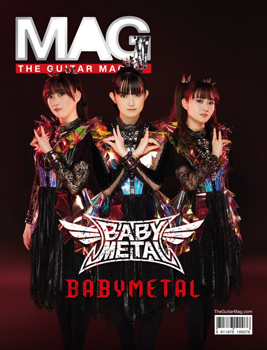 The Guitar Mag  x #BABYMETAL

BABYMETAL's first collaboration with the Thai music magazine, The Guitar Mag, is now available for sale at every bookstore in Thailand, starting today. The issue features BABYMETAL on the cover.

m.facebook.com/TheGuitarMag

#TheGuitarMag #CoverStory