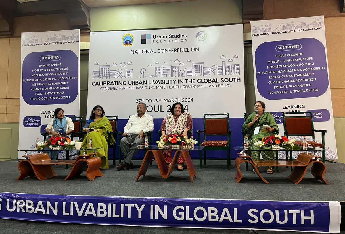 Conference on 'Calibrating Urban Livability in the Global South' successfully culminated on 29th March 2024 with exciting deliberations on the future of urban living.