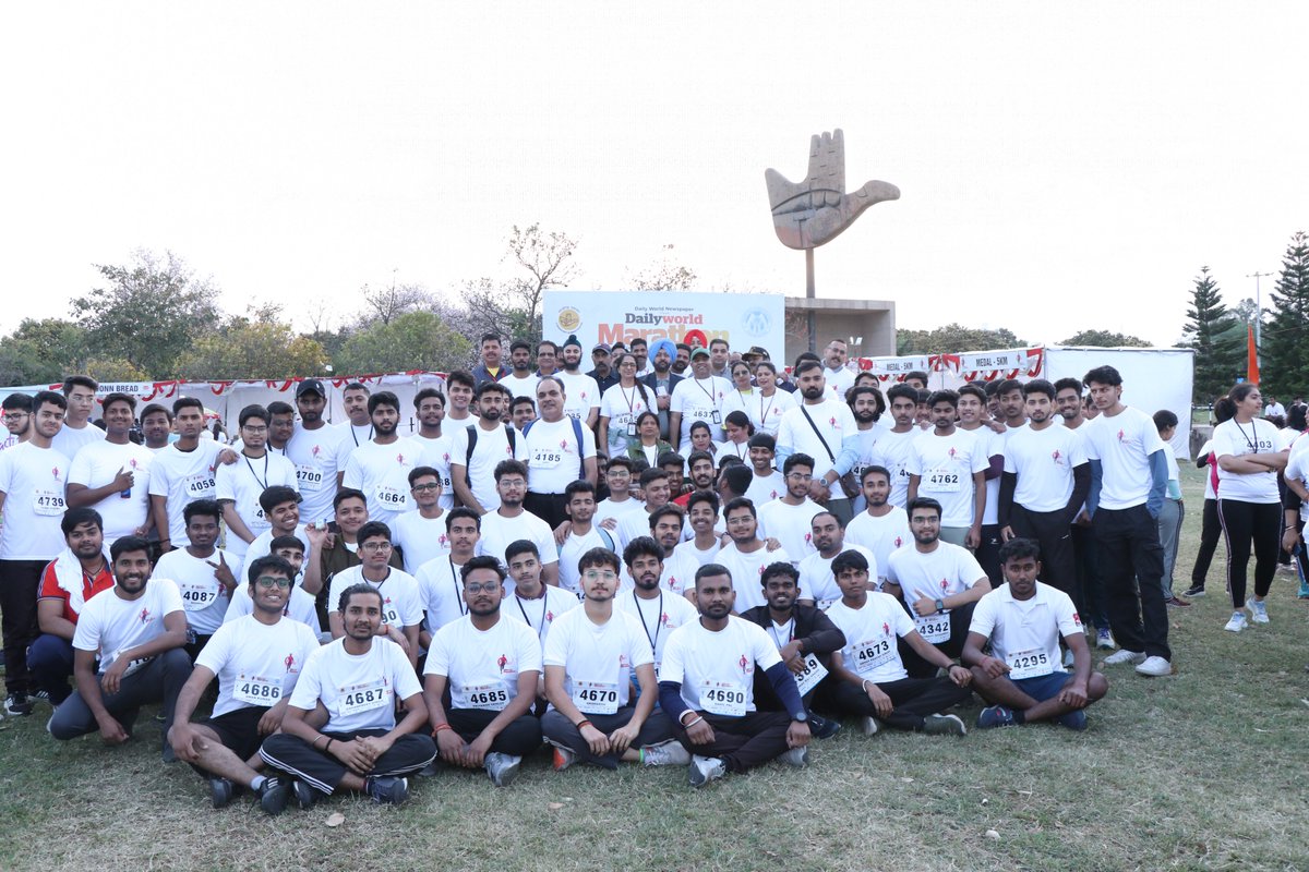 In a spectacular display of Athleticism and spirit, #CUStudents left an indelible mark at the Daily World Marathon held on March 31st at the iconic Capitol Complex, Chandigarh.

With the esteemed presence of Punjab Governor and UT Administrator Sh. Banwarilal Purohit as the Chief…