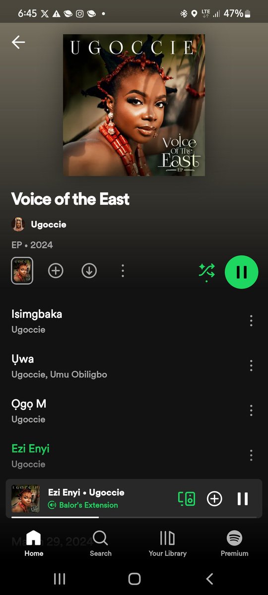 Starting My day with the #VoteEP by @ugoccie