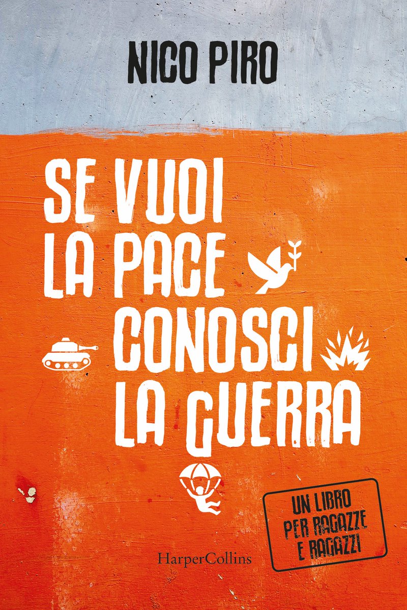 Annunciazione! Il #26aprile per @harpercollinsIT esce “Se vuoi la Pace, conosci la Guerra” un libro per ragazze e ragazzi dai 6 anni in su. Perchè il mito della guerra va smontato quando si forma cioè da piccoli Nell’attesa di trovarlo in libreria, preordine sugli store on line.