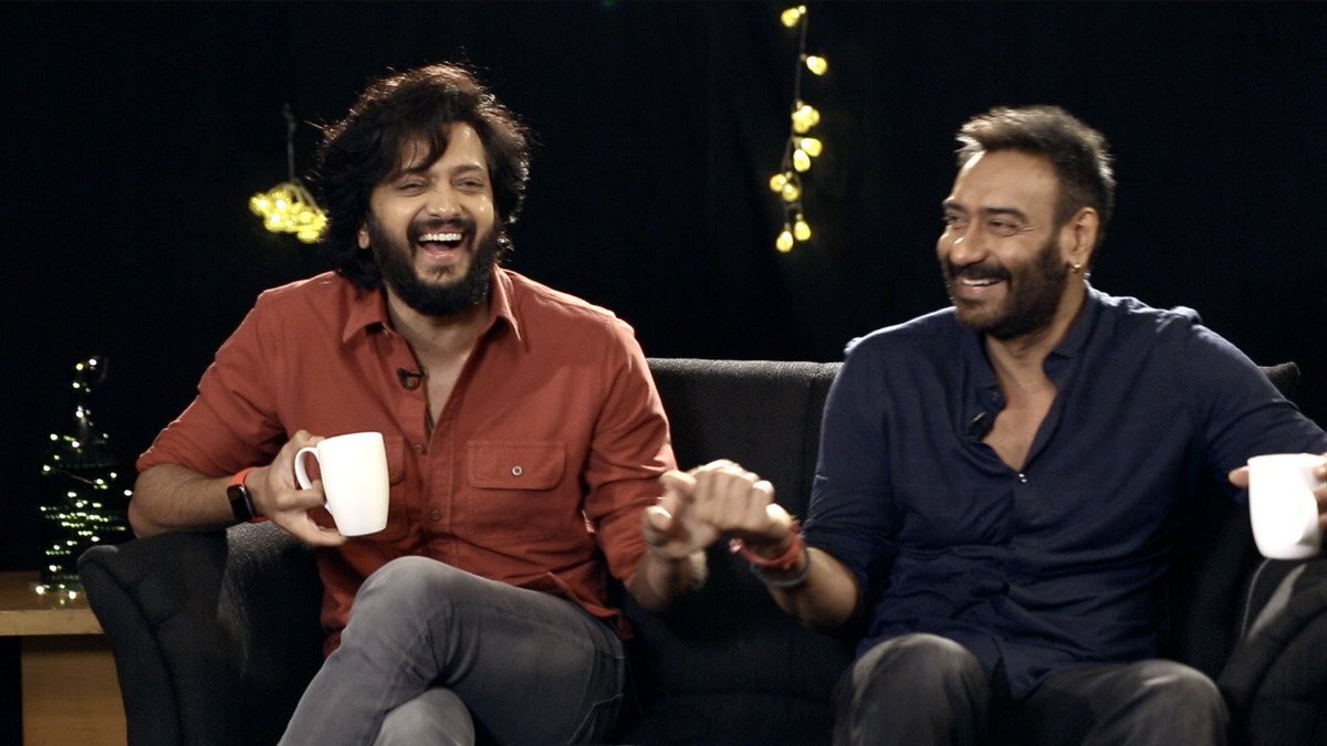 To man with an incredible sense of humour & my coolest costar - I wish you a very happy birthday- my dear friend AJ - may god bless you with great health, happiness and love!!! @ajaydevgn