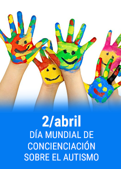 Hoy 2 de abril se celebra el 💙 Día Mundial de La concienciación del Autismo. 💙 Por la visualización de las personas con autismo. Por la concienciación de la sociedad. Por la aceptación de la diversidad. #QueNadieQuedeAtrás