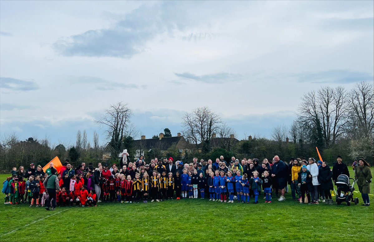 Some fantastic footballing skills on display at the FA County #Girls #Football Festival, hosted by Singh Sabha Slough FC. #Inclusion in #sports is vital and hope to see some of them in the near future as #Lionesses representing the country. #ThisGirlCan #WomenInSports.