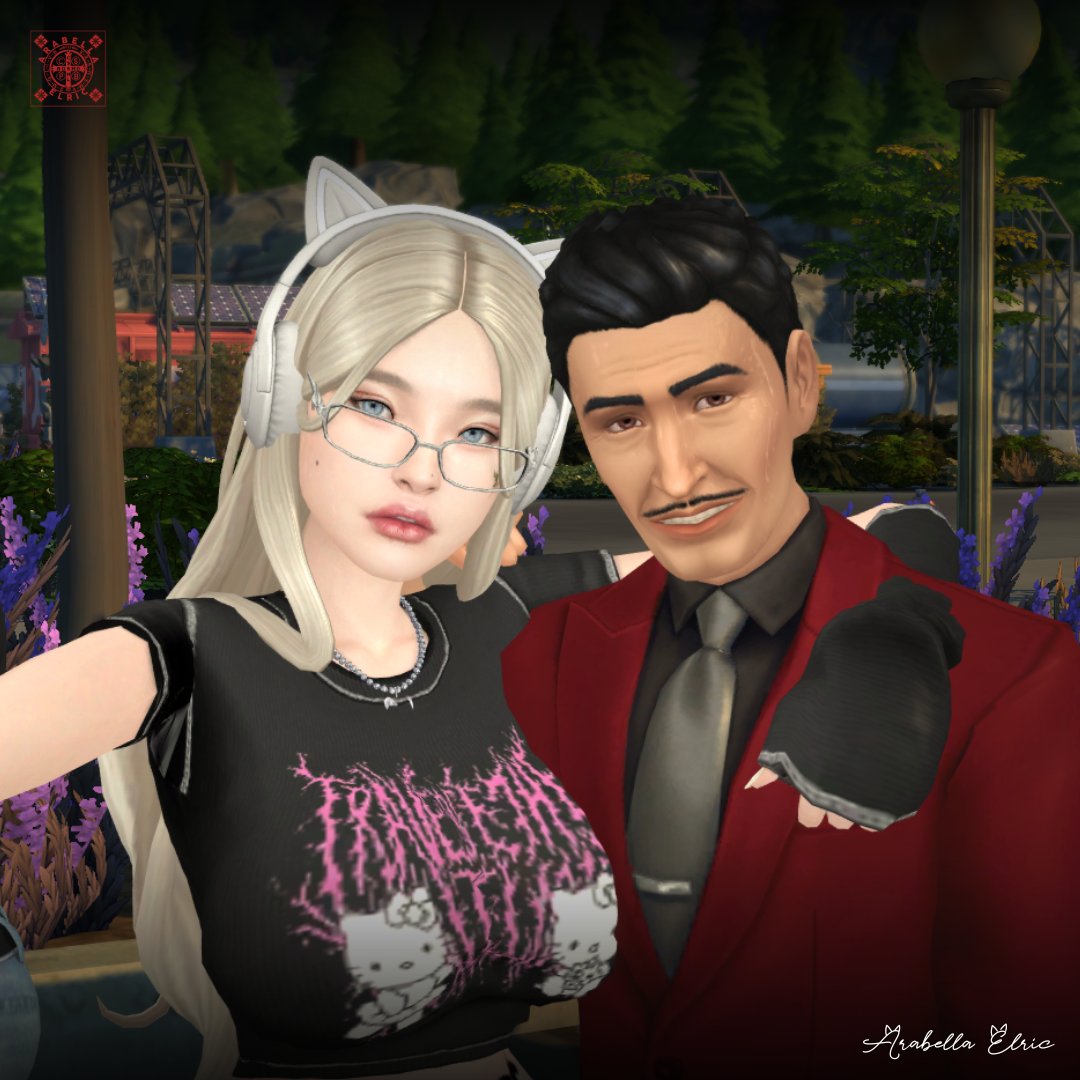 araelric's tweet photo. Hanging out with Mr. Mortimer Goth 🟡
.
.
.
.
.
.
#thesims #thesims4 #gaming #gameplay #cozygames #simulation #wholesomegames #thesimscc #simscc #ts4cc #simulationgames #arabellaelric #mortimergoth https://t.co/uYyNtabAD8