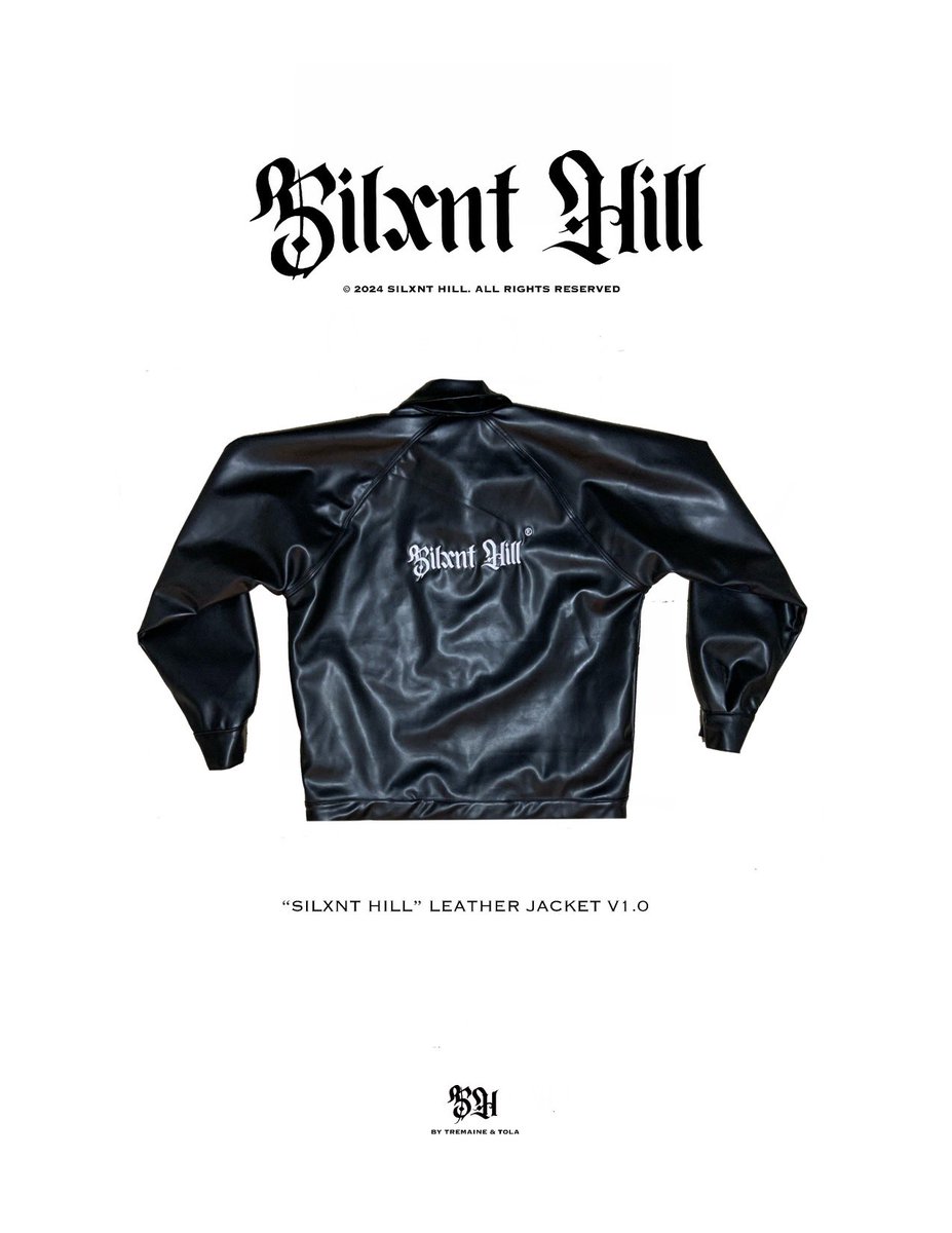 Silxnt Hill Leather Jacket V1.0 N35k Available On Our Website: silxnthill.company.site