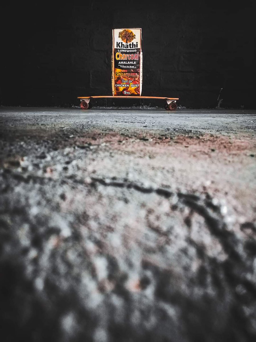 In skateboarding, you're never bigger than the steets. Like in business, you're never bigger than your market.
#KhathiCharcoal