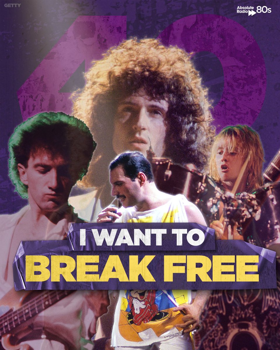 It's been 40 years since the release of Queen's 'I Want To Break Free' 🤯