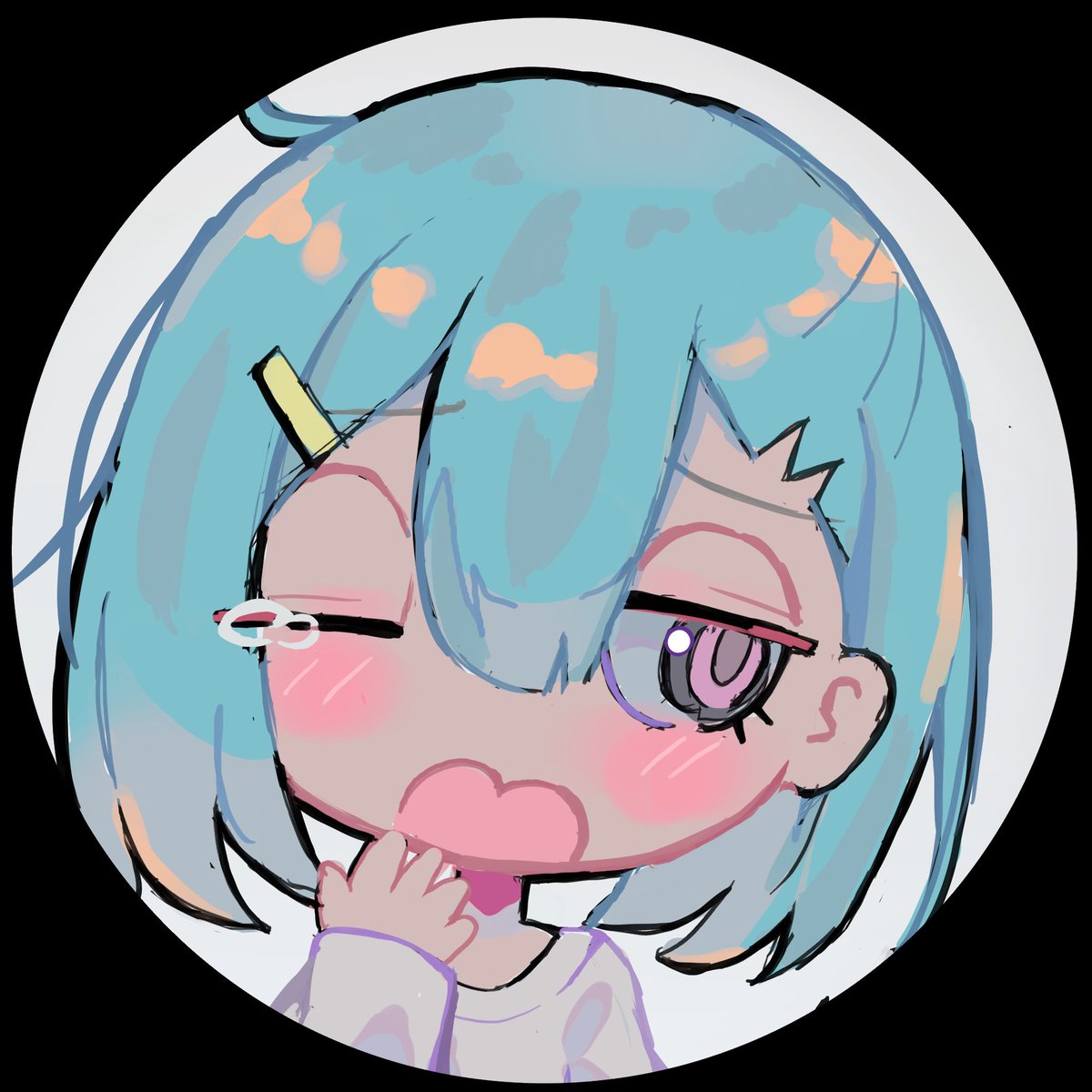 アイコン用に描いたけど可愛いな