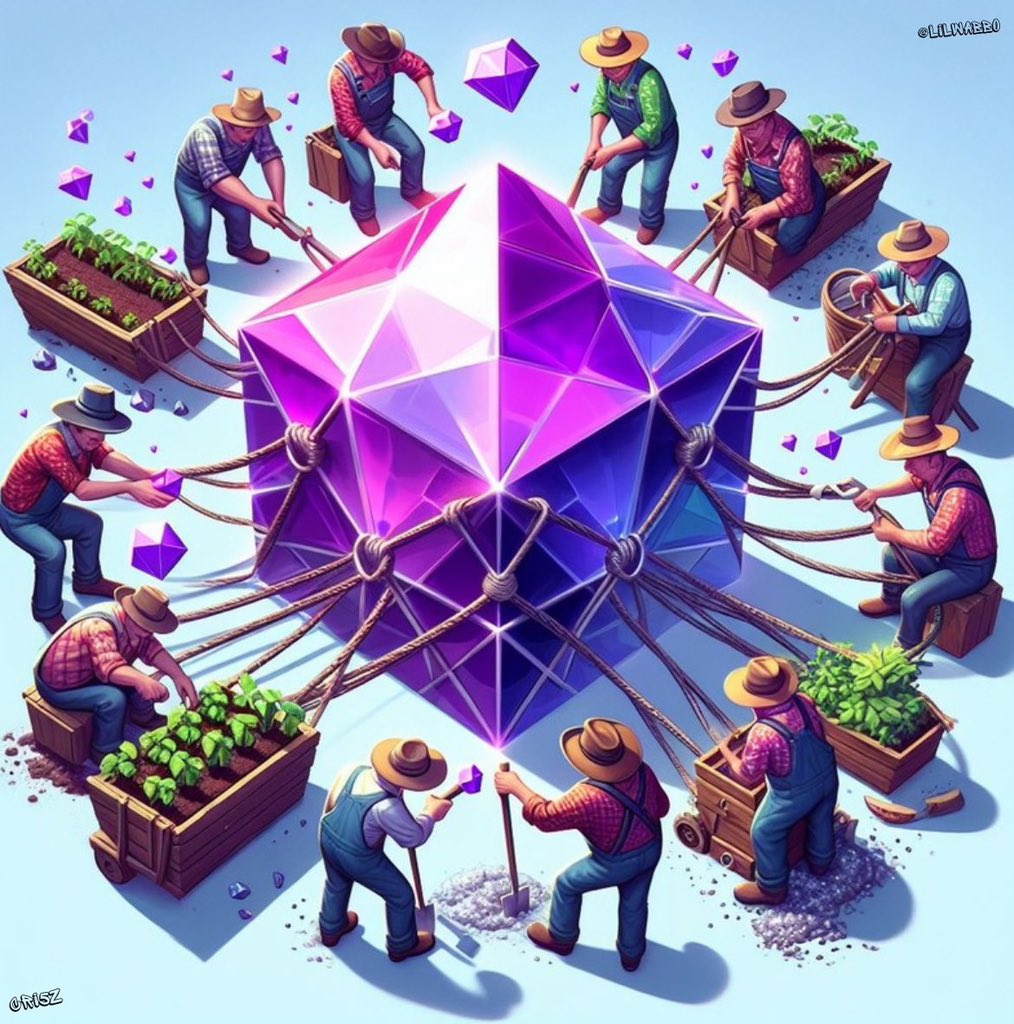If you just want to start farming, Join $BUBBLE here: bubble.imaginaryones.com/?ref=D7M59M Join $PARAM here: paramgaming.com/?referCode=B28… Join $BEYOND here: beyondblitz.app Referral code: Lexybabs Join $MOJO here: forge.gg/signup?referra… RETWEET 🚀🚀🚀