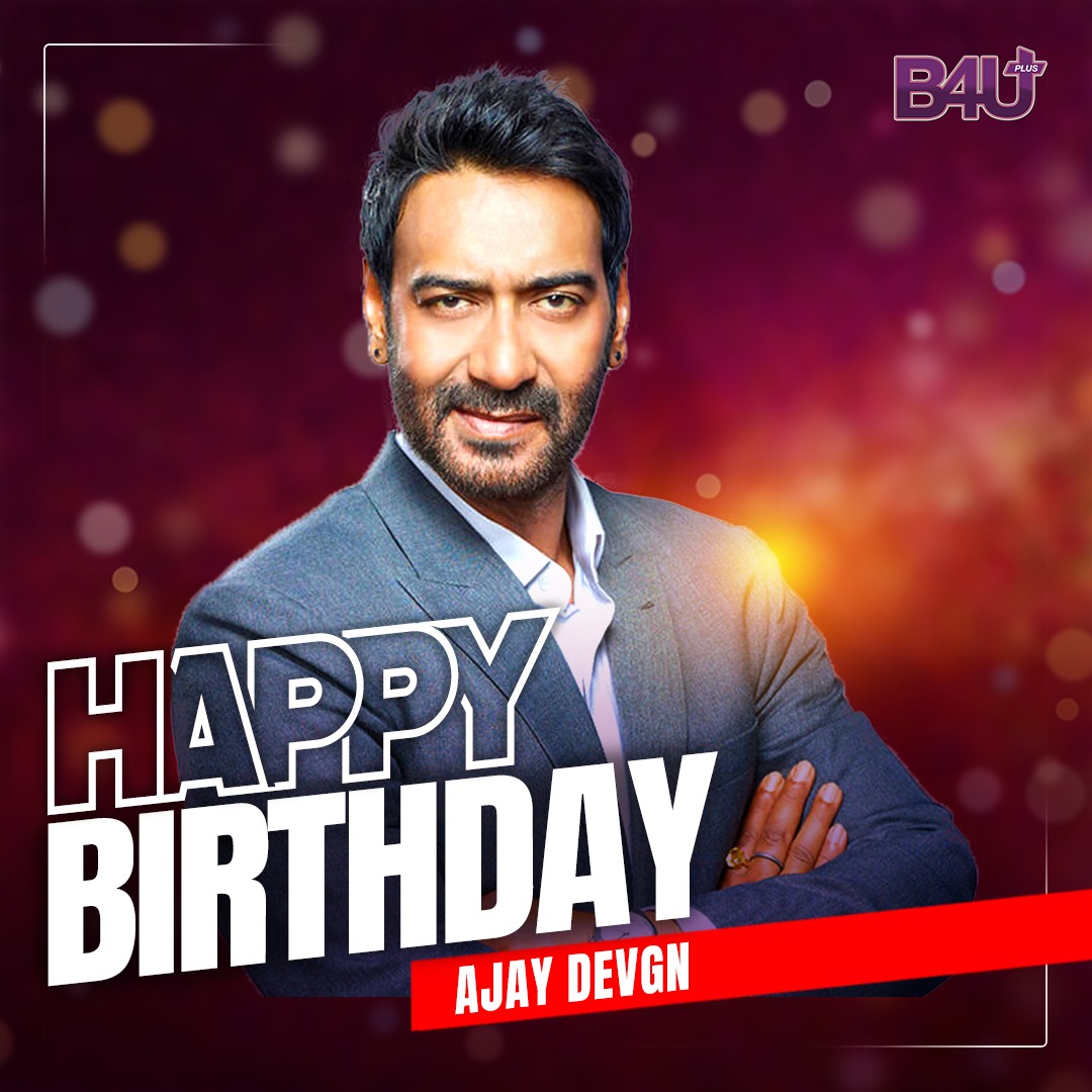 Happy Birthday @ajaydevgn
.
.
.
#bollywood #actor #birthday #b4uplus #ajaydevgn
