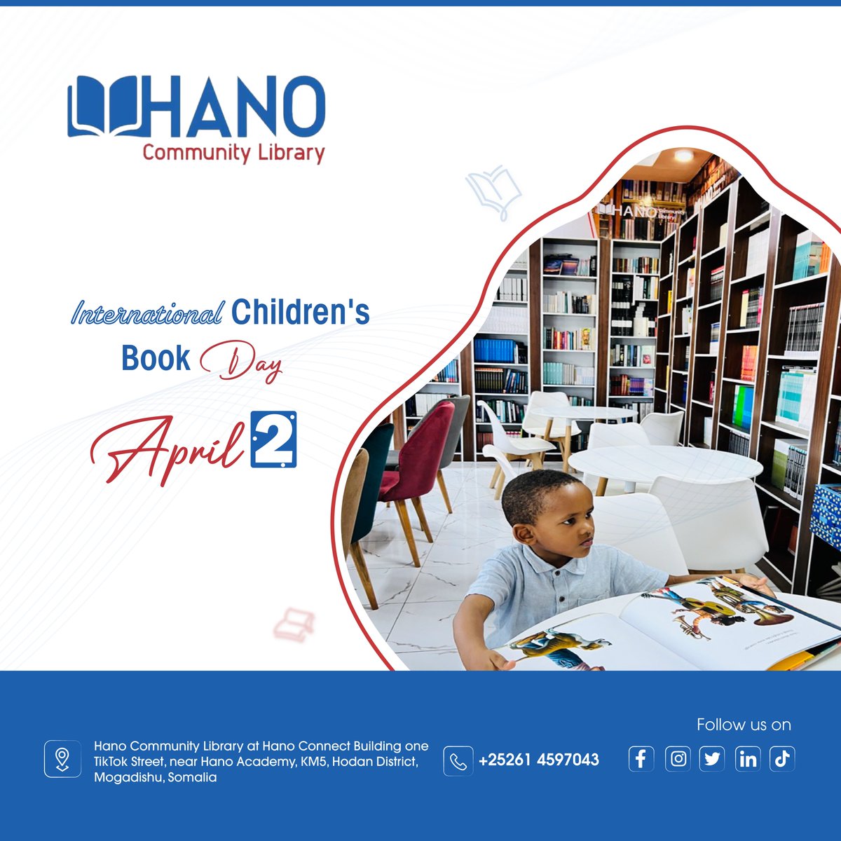 HanoLibrary's tweet photo. Exciting news!
Join us at Hano Community Library as we celebrate International Children's Book Day! Let's ignite imagination and inspire young minds through the wonder of books. Don't miss out on the fun!
#ChildrensBookDay #HanoLibrary #ReadingIsGood https://t.co/1X0YrLMnzJ