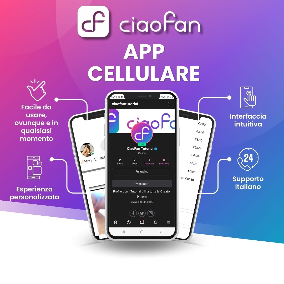 APP CELLULARE CiaoFan!