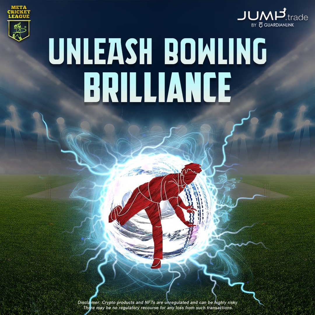 Take on the batting line-up with an incredible bowling attacks in MCL with ball NFTs!! Explore 👉jump.trade/nft-marketplac… #Web3Games #NFTCommunity #BlockchainGaming