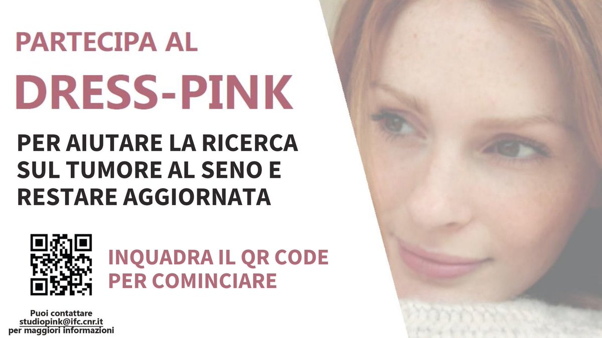 #DRESSpink una app partecipativa per la #prevenzione del #tumorealseno Sviluppata da #Cnr_Ifc e @Fondaz_Veronesi, rivolta alle donne maggiorenni, mira a arricchire le conoscenze sull’associazione tra stili di vita e insorgenza del tumore Info👇 cnr.it/it/nota-stampa… @MC_Carro