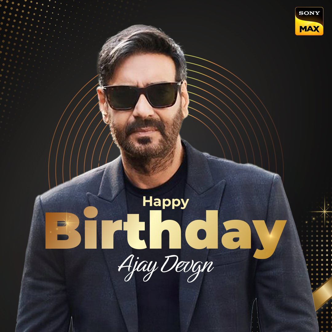 “Happy Birthday to the legendary Ajay Devgn! Wishing you a year filled with blockbuster success, laughter, and endless joy. 🎉🎂 #DeewanaBanaDe #Celebrity #AjayDevgn #HappyBirthday #Bollywood