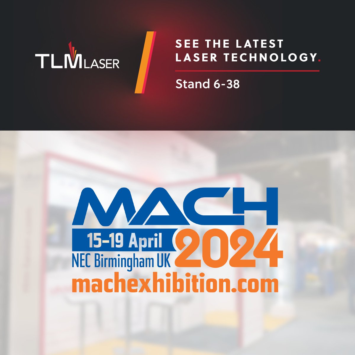 Join us at MACH Exhibition, April 15th-19th at NEC Birmingham! 🚀

Visit us at Stand 6-38 to explore the latest laser technology, network with industry experts, and enter our prize giveaway 🎁

Register for tickets here 👉 register.visitcloud.com/survey/0pqjcdd…

#MACH2024 #LaserTechnology