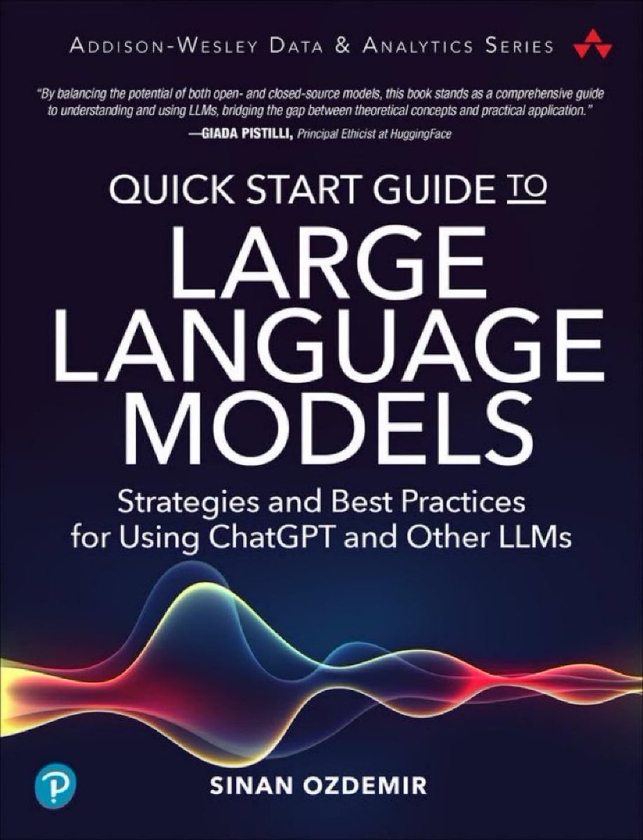 KirkDBorne's tweet image. Quick Start Guide to Large Language Models — Strategies and Best Practices for Using #LLMs: amzn.to/4awUGN5
—————
#BigData #DataScience #AI #NLProc #NeuralNetworks #DeepLearning #MachineLearning #Algorithms