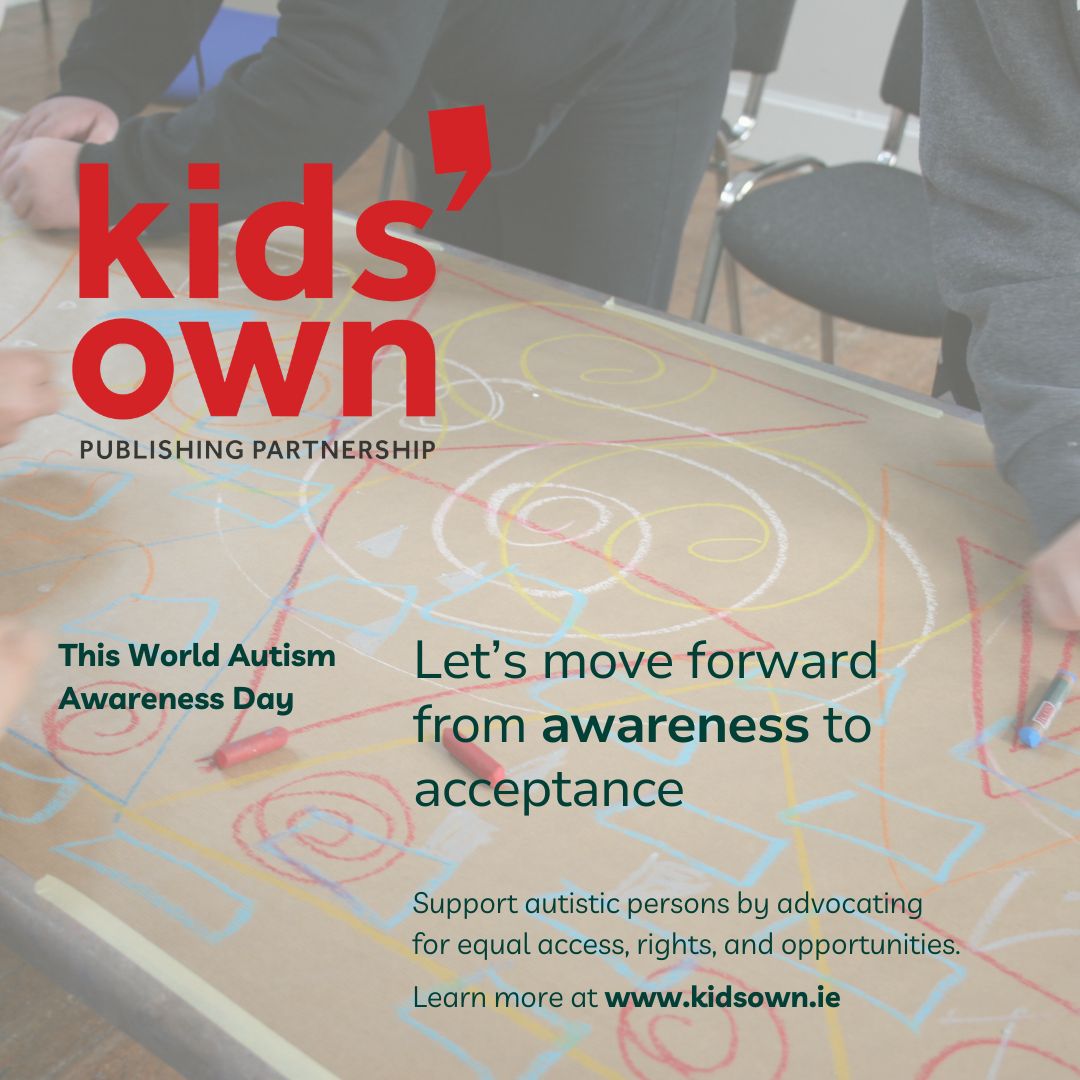 Today, on #WorldAutismAwarenessDay, we're amplifying children's voices and celebrating the profound impact of art in the lives of autistic children! We believe in the power of creativity to empower and inspire. Read more about Kids' Own's Mission here: kidsown.ie/about/