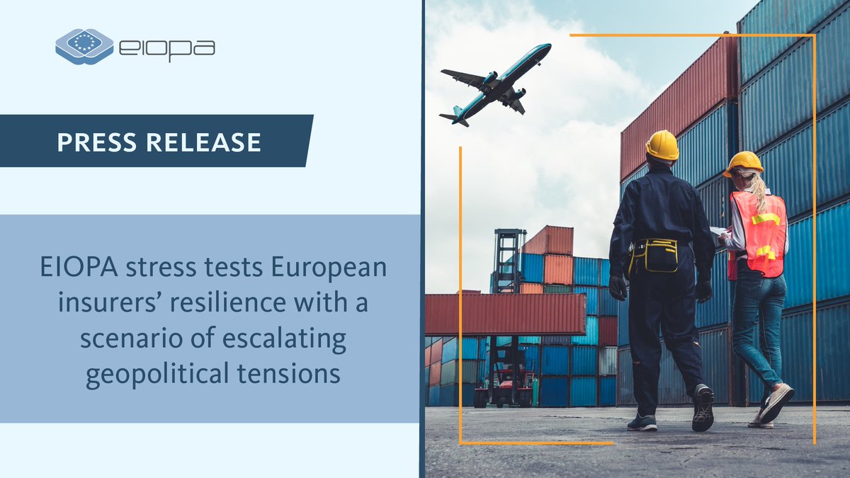 As of today until late October, we will be stress testing 🇪🇺 insurers’ resilience to surging geopolitical tensions. Find out more about the scenario and the timeline of our #Insurance #StressTest 2024! ➡️europa.eu/!8C8pdw Results in mid-December! Mark your 🗓️!
