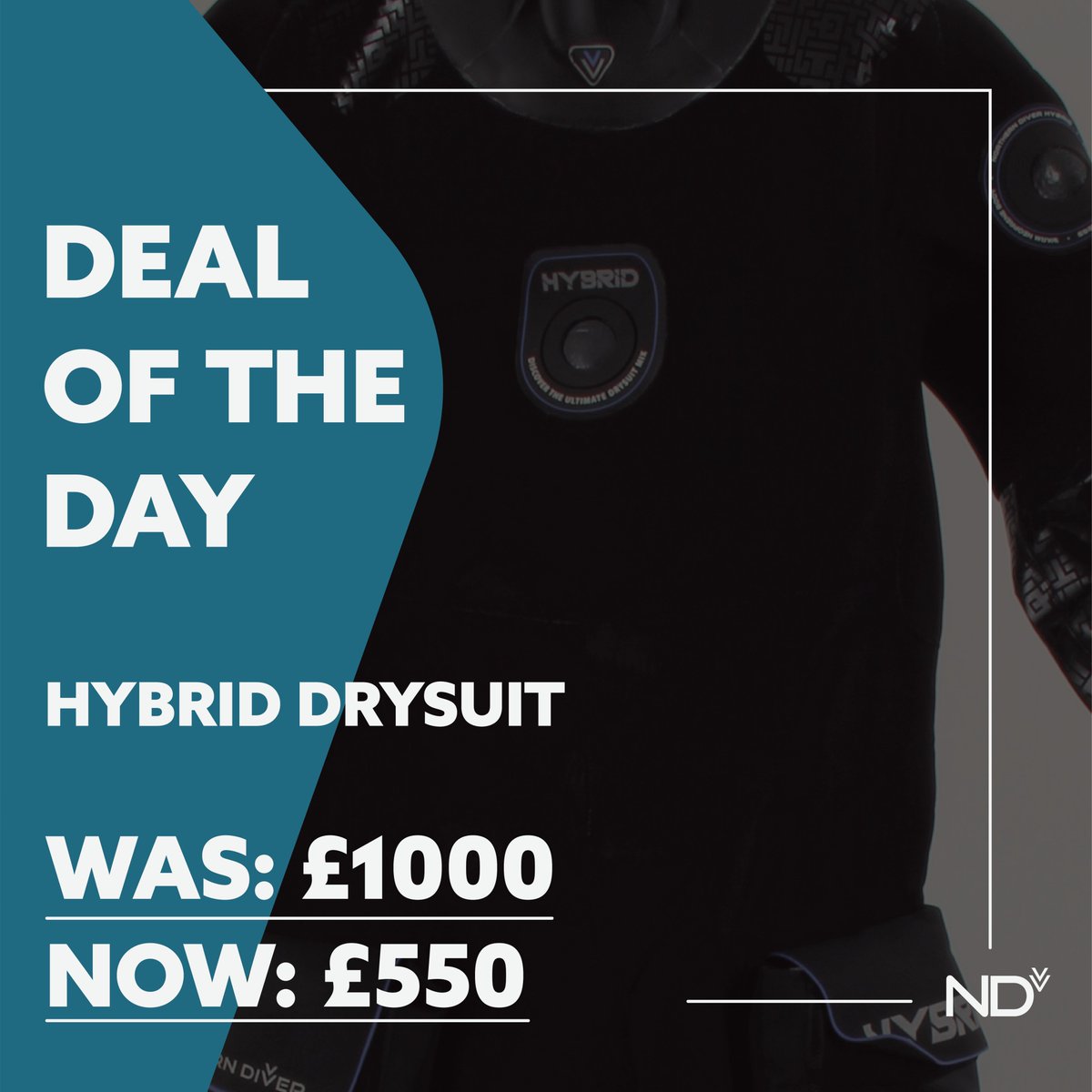 🌟 Save £450 on our premium Hybrid drysuit! Crafted with unparalleled quality & innovation, this deal is a must for serious divers. Dive in and save today! 💦 ndiver.com/outlet-hybrid-… #DealOfTheDay #DiveGear #Drysuit #Sale #ScubaSale #Scuba #Diving 🐬