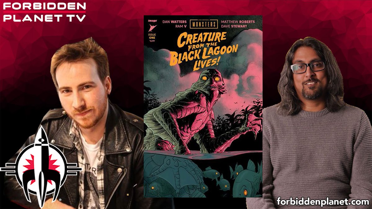 🚨 New interview now live! 🚨 @DanPGWatters & @therightram take us behind the scenes of their all-new revival of a Universal Monsters classic: THE CREATURE FROM THE BLACK LAGOON LIVES! 🚀 Watch here 🚀 youtu.be/OWV876OoqUI?si…