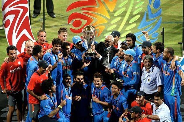 This Day in 2011 India lifts the World Cup after 28 years ❤️