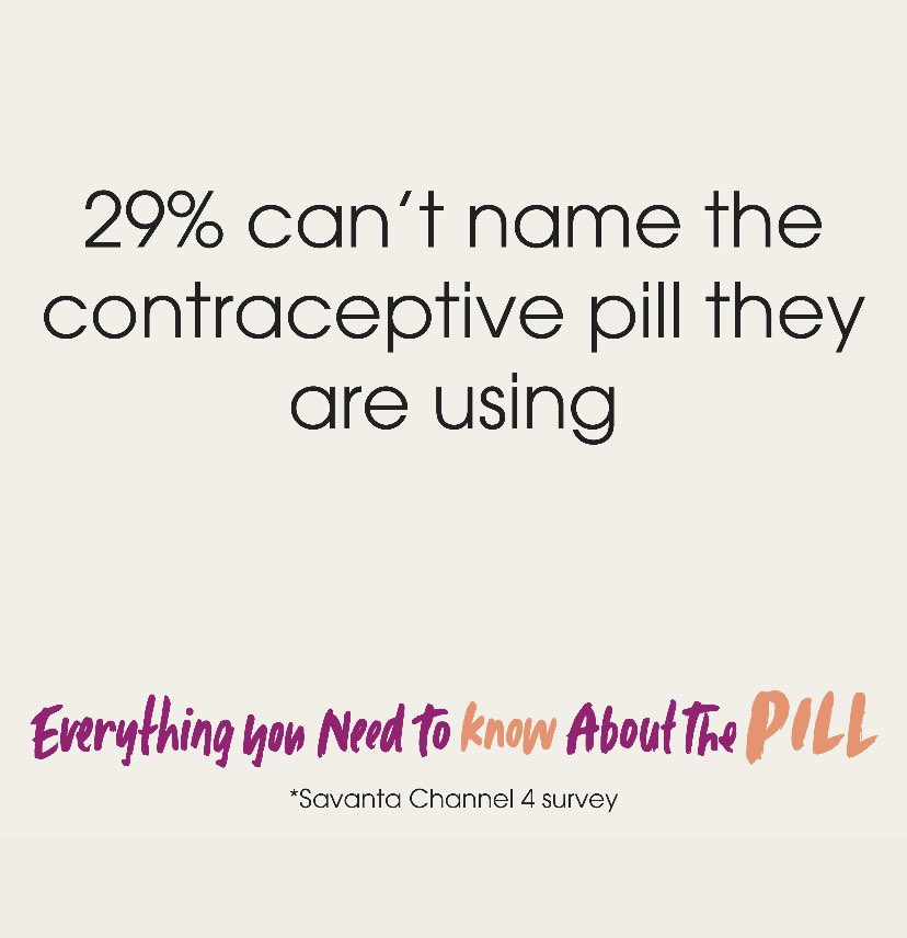 Do you know whether the contraceptive pill you use or used was androgenic or estrogenic? It can make a big difference to your skin, your libido and your mental health. Why aren’t we better informed? More in my book amazon.co.uk/Everything-Nee…