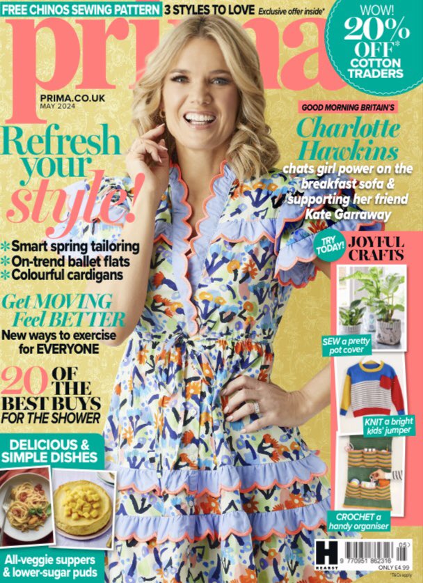 Happy April reading people. Here are my @PrimaMag picks featuring @DavidNWriter @ellabee @keefstuart Jo Spain Emily Henry @hollygramazio @CazziF @stacey_halls @MarianKeyes Heather Morris and a shout-out for Quick Reads. Hope you find something you love!