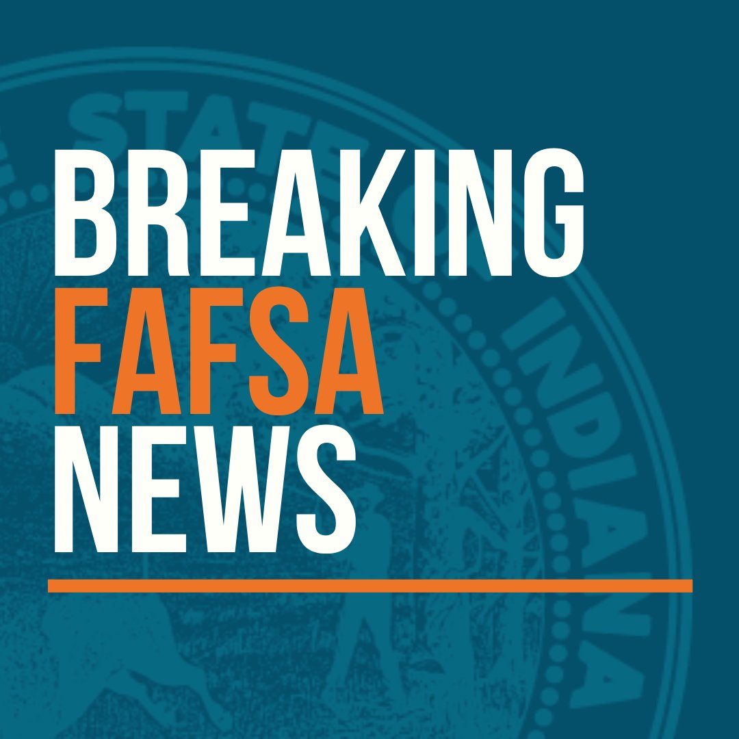 BREAKING NEWS: Indiana is leading the country in closing the FAFSA filing gap compared to last year. There's still time to file this year's FAFSA! If you need help, contact one of the Commission's Outreach Coordinators at LearnMoreIndiana.org/contact.