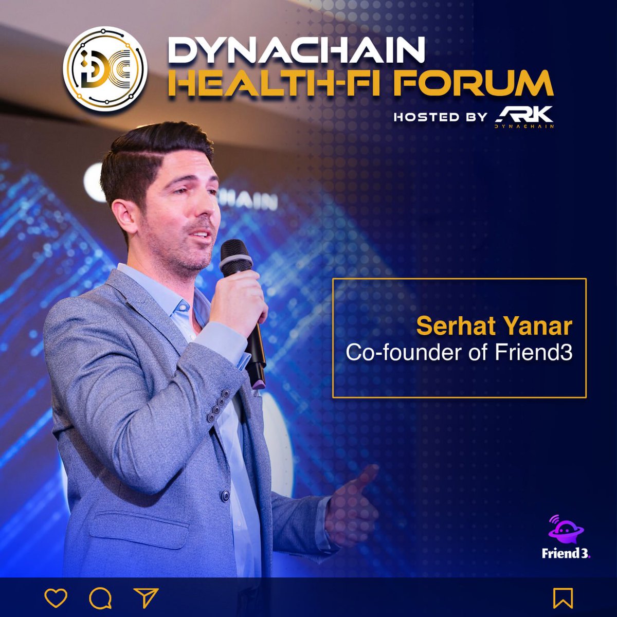 DynaChain (@dynachain) on Twitter photo 🙌 A huge shoutout to @Serhatsprt, Co-founder of <a href="/Friend3AI/">Friend3.AI</a> and Advisor to DynaChain! Your invaluable insights on social dApp platforms and the web3 space at the DynaChain HealthFi Forum truly enriched our discussion.
Thank you for driving innovation in the HealthFi space! 🙌 A huge shoutout to @Serhatsprt, Co-founder of <a href="/Friend3AI/">Friend3.AI</a> and Advisor to DynaChain! Your invaluable insights on social dApp platforms and the web3 space at the DynaChain HealthFi Forum truly enriched our discussion.
Thank you for driving innovation in the HealthFi space!