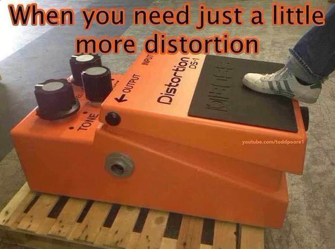 Just a little more...

😂😜

#guitarhumor #guitarlove #guitarlol #guitarmeme #guitarjokes #guitareffects #guitarpedals #pedalboard #guitaramps #guitargear #guitarporn #guitarlife #guitar #guitarist #guitarplayer #guitarriff  #guitarsolo #guitarsdaily #guitarpost  #memesguitar