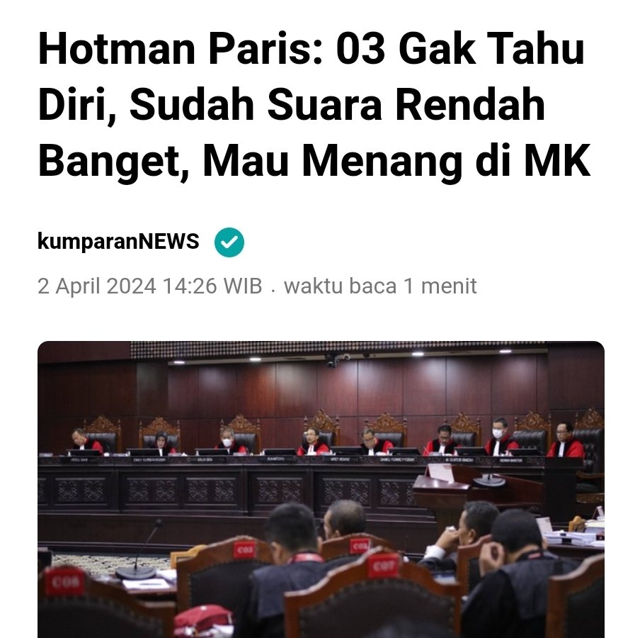 Sekedar saran: sikap arogan itu jangan terlalu habis2an. Ketika jaya dan kaya, manusia bisa saja merasa paling digdaya. Ada masa, di mana jabatan akan purna. Kekuasaan akan sirna. Harta tak sanggup lagi membeli nyawa. Penjilat atau yang dijilat, akan mengalami nasib yg sama.