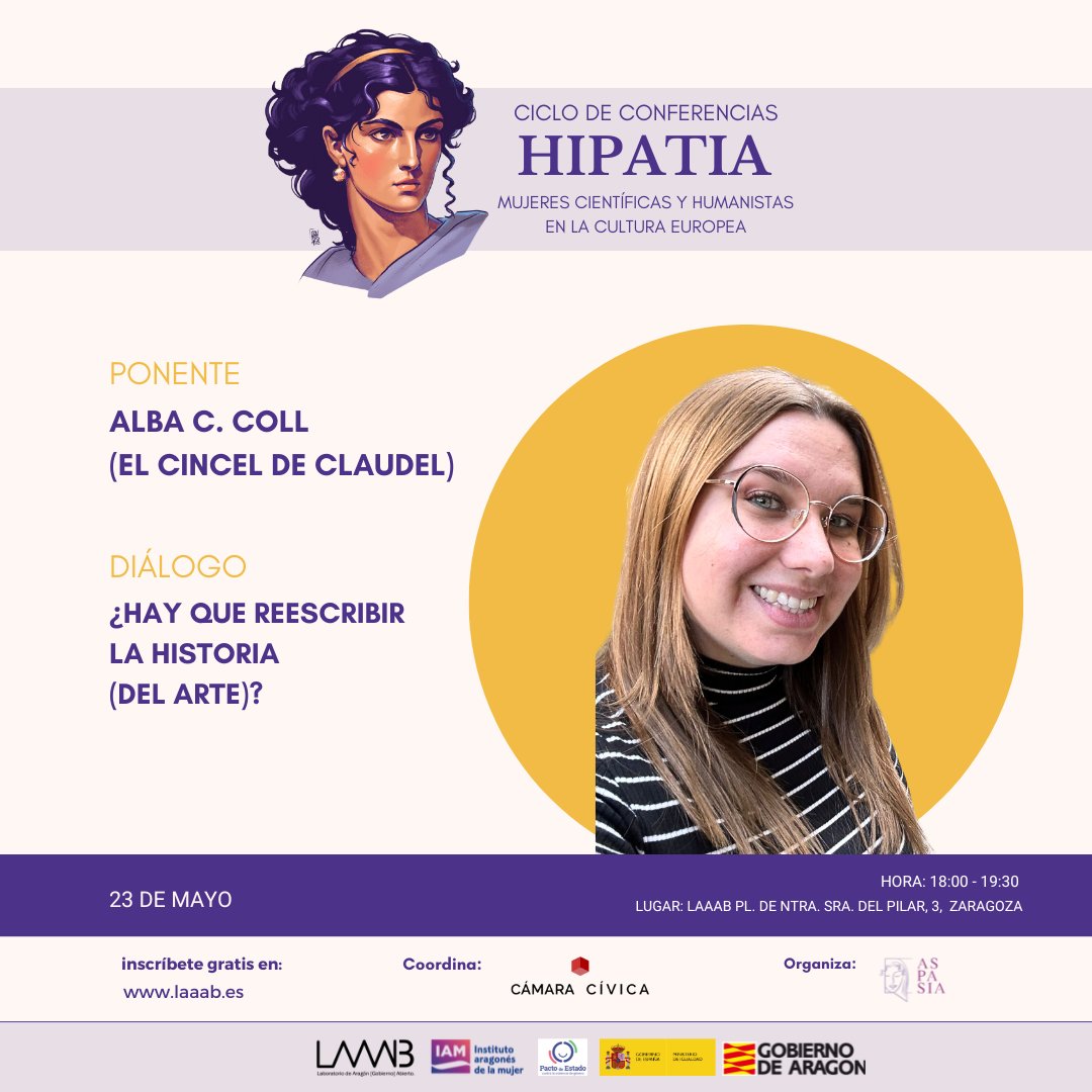 laaab_es's tweet image. 👩🎙️Cada mes contaremos con la participación de destacadas creadoras de contenido y divulgadoras científicas como son Lucía Almagro (@ddcientifica), Rocío Vidal (@SchrodingerGata), Nerea Blanco (@Filosofers) y @AlbaCeColl (El cincel de Claudel).