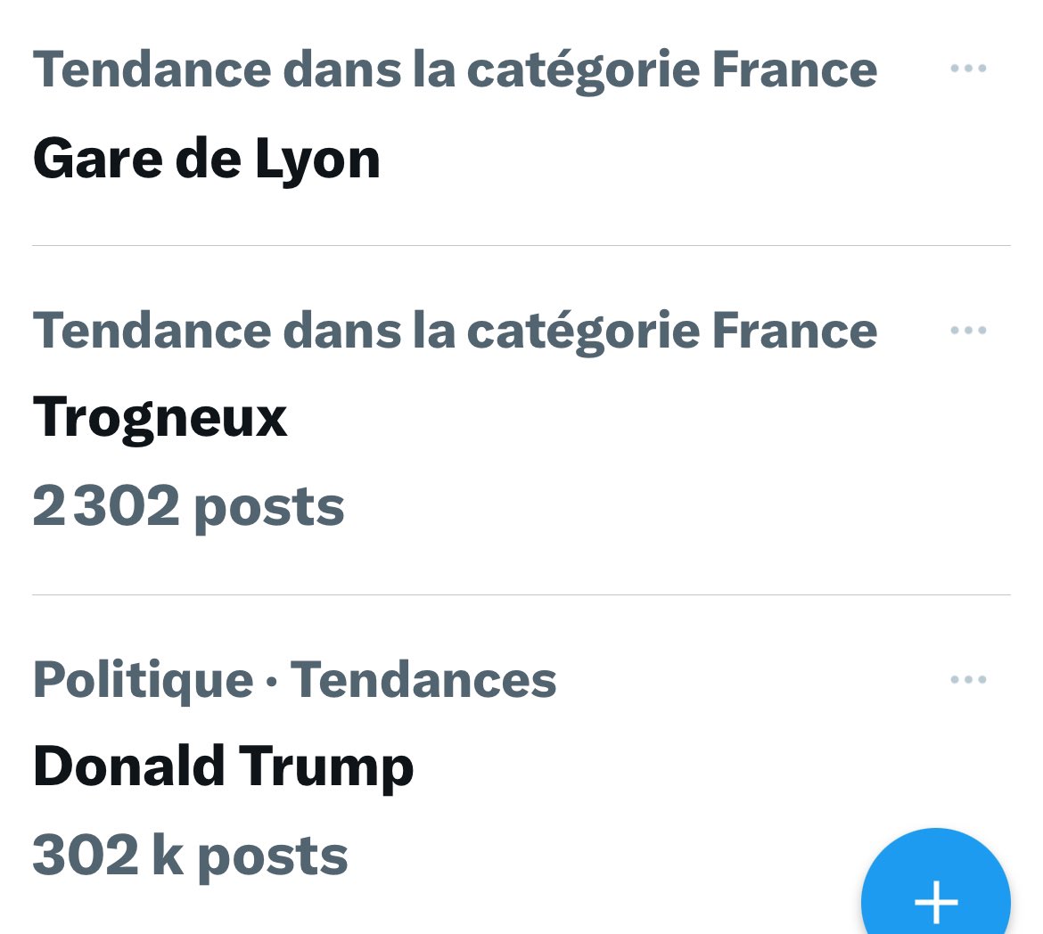 - Être en vacances - Ouvrir Twitter vite fait - Voir que #Trogneux est encore en tendance - Fermer l’appli Twitter - Profiter des vacances