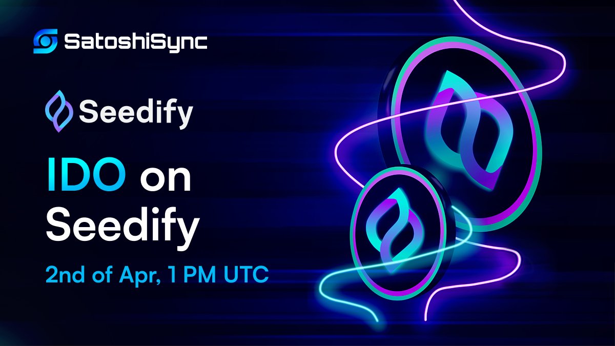 We're thrilled to announce the launch of our token on @SeedifyFund, happening today in just a few hours! 👀 Remember to set your alarms for 1 PM UTC to be among the first to acquire $SSNC! 🕒 For more details on the IDO, visit: seedify.fund/igo/65fda30590…