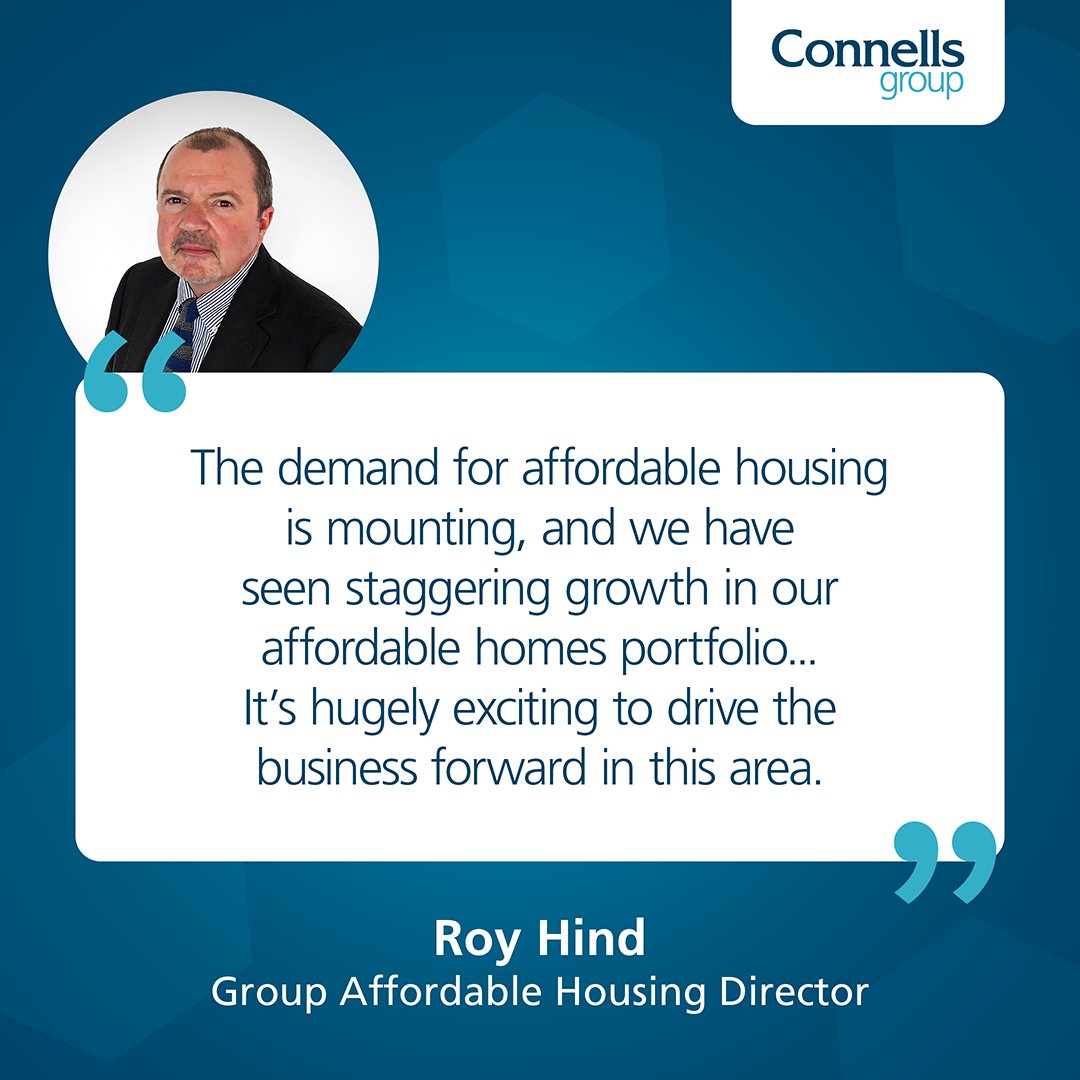 We’re thrilled to announce the appointment of Roy Hind as Group Affordable Housing Director to spearhead the integration of our #AffordableHousing services across our brands. 

Read the full story here: connellsgroup.co.uk/news/2024/04/0… 

#ConnellsGroup #UKHousing