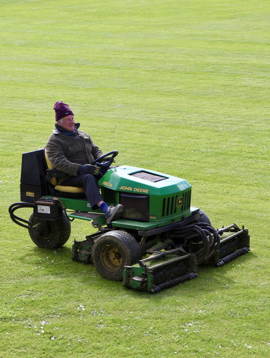 We’re looking forward to welcoming you back very soon! Our volunteers have been hard at work to make sure the ground is perfect for your return #groundsteam #groundskeeper
