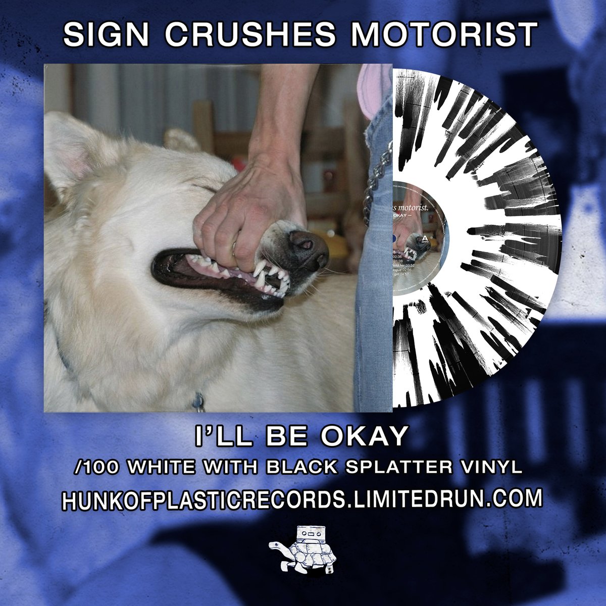 sign crushes motorist「I'll Be Okay」　LP I'll Be Okay- Sign Crushes Motorist Pink Splatter Vinyl LP