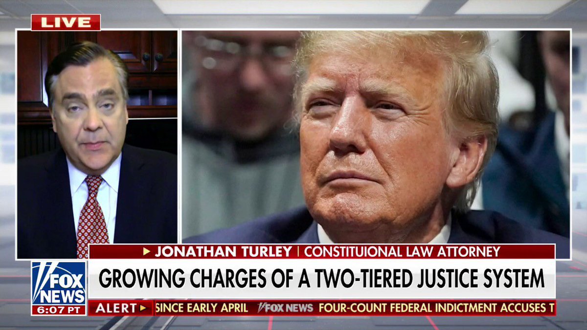 JUST IN: Trump writes, “Thank you to professor Jonathan Turley for exposing the horrendous decision made by a corrupt New York State Judge, Arthur Engoron, on the “I will get Trump” worst in the Nation A.G., Letitia James, unfair case against me. I just posted a $175,000,000 Bond