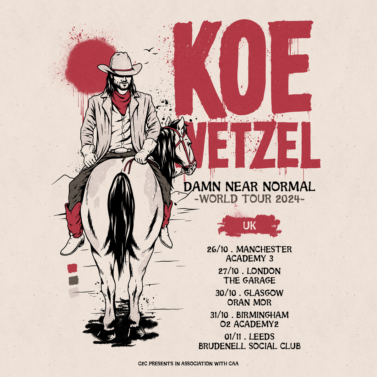 JUST ANNOUNCED // @KoeWetzel Wednesday 30th October Tickets on sale 10am Friday from @TicketWebUK >> tinyurl.com/ycx92tmk calling 0141 357 6211 or in person at our box office