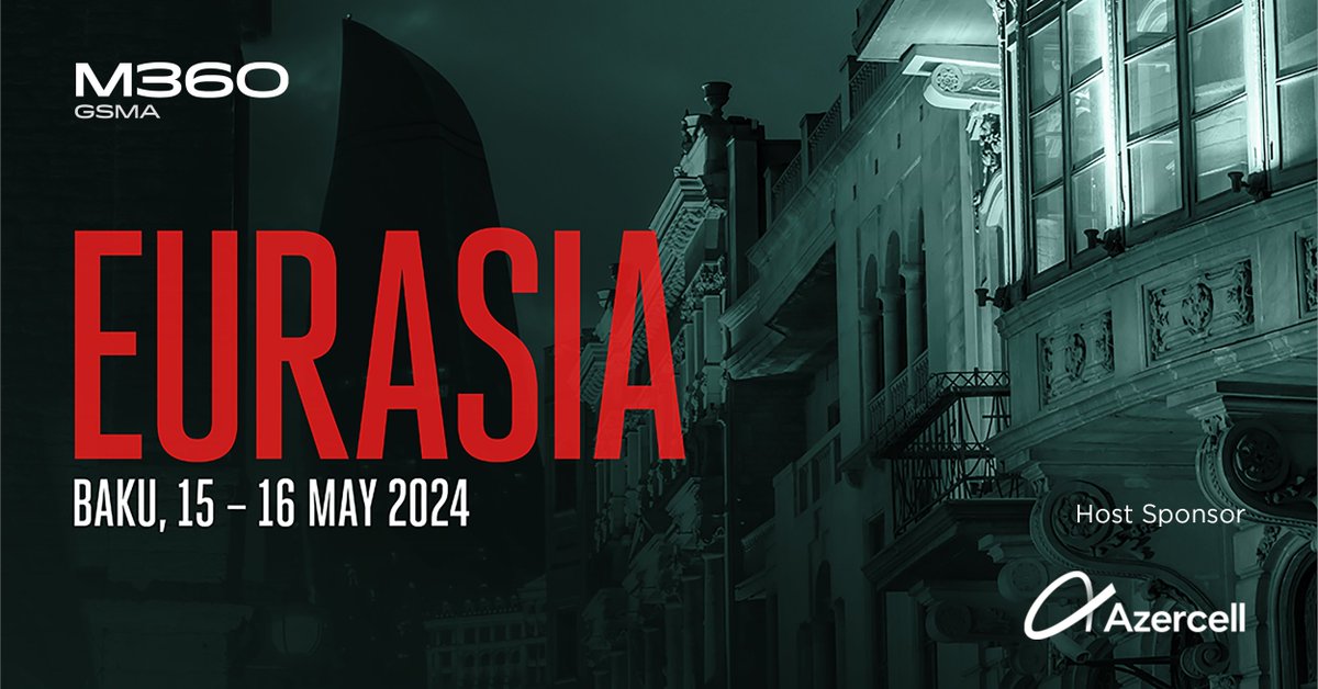 We are delighted to welcome back @Azercell as the Host Sponsor for #M360 Eurasia 🙌 Discover groundbreaking insights, network with industry leaders, and explore innovations shaping the Eurasian #mobile landscape ✔️ Explore this year's event 👉 gsma.at/3vqRp22