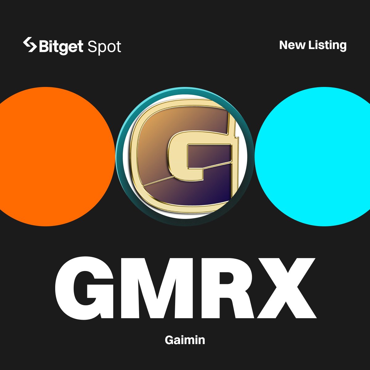 📢 New Listing - $GMRX @GaiminIo #Bitget will list GMRX/USDT with 750,000 GMRX up for grabs! 🔹Deposit: opened 🔹Trading starts: 11:00 AM, April 3 (UTC) More details: bitget.com/en/support/art… #GMRXListBitget