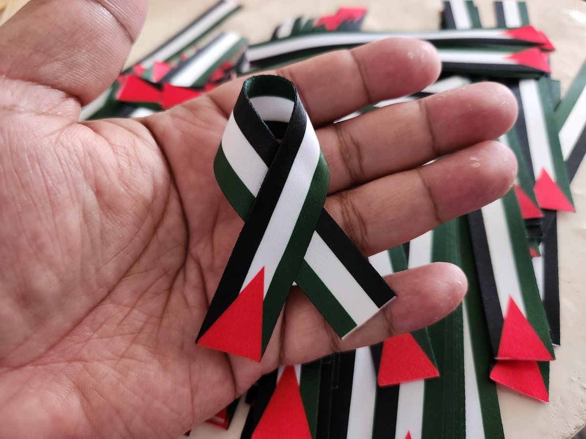 Thank you for wearing the Palestine Ribbon no matter where you are. Keep talking, continue to #SpeakUp4PalestineMy. SpeakUp4PalestineMy.com