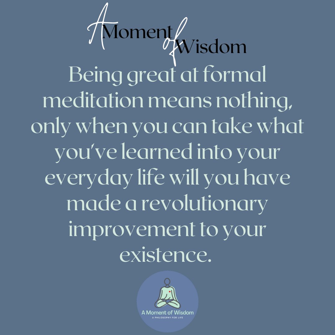 It seems counter intuitive, but practice is important, but it's not everything.

#MeditationMastery
#EverydayEnlightenment
#MindfulnessMatters
#TransformYourReality
#BeyondTheCushion
#ActionableAwareness
#LiveInPresence
#UpgradeYourExistence
#BreakFreeFromEgo
#ConsciousRevolution